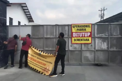 Pabrik Hebel PT IKN Kembali Berproduksi Meski Sudah Ditutup Pemkab Banyumas
